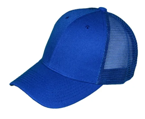 Adult Structured Trucker Hats with Mesh Back