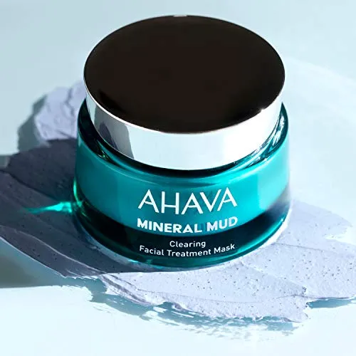 AHAVA Dead Sea Mineral Mud Clearing Facial Treatment Mask, 1.7 fl oz/50ml