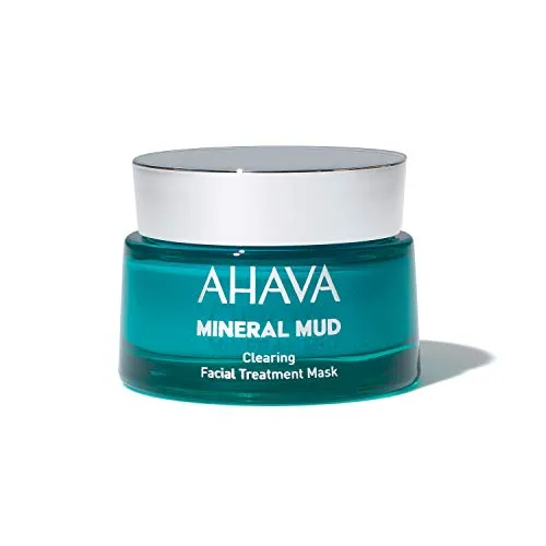 AHAVA Dead Sea Mineral Mud Clearing Facial Treatment Mask, 1.7 fl oz/50ml