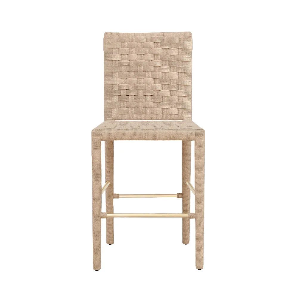 Barrow Basketweave Counter Stool