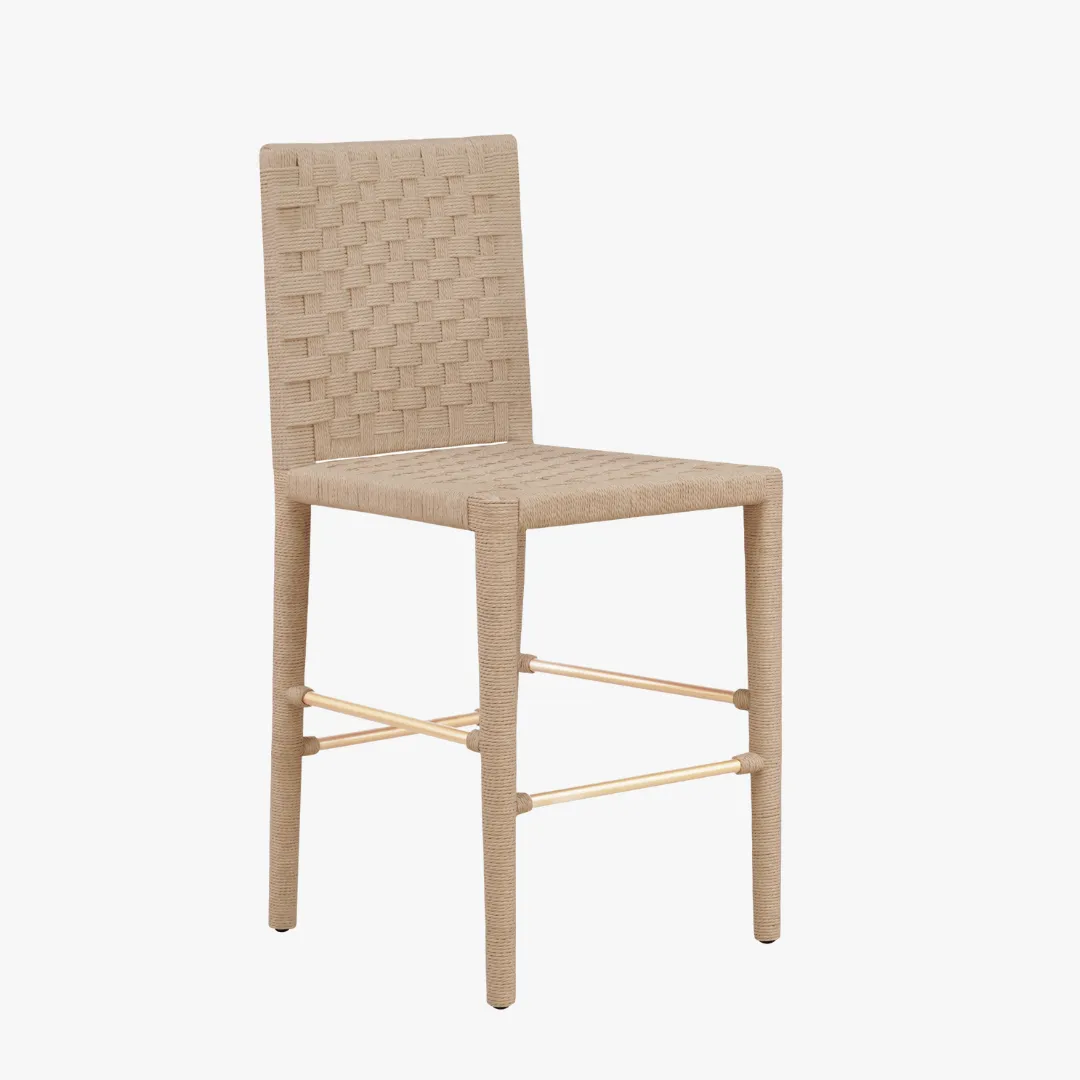 Barrow Basketweave Counter Stool