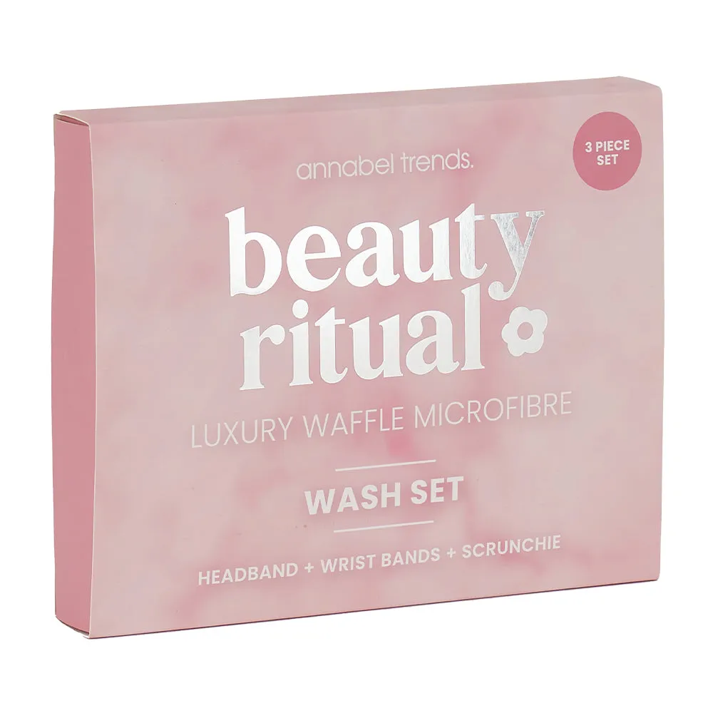 Beauty Ritual - Luxury Waffle Wash Set 3pc