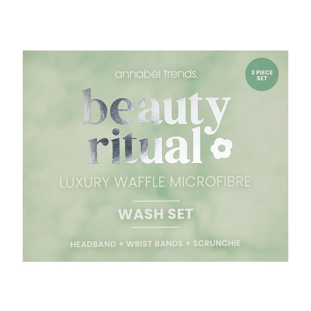 Beauty Ritual - Luxury Waffle Wash Set 3pc