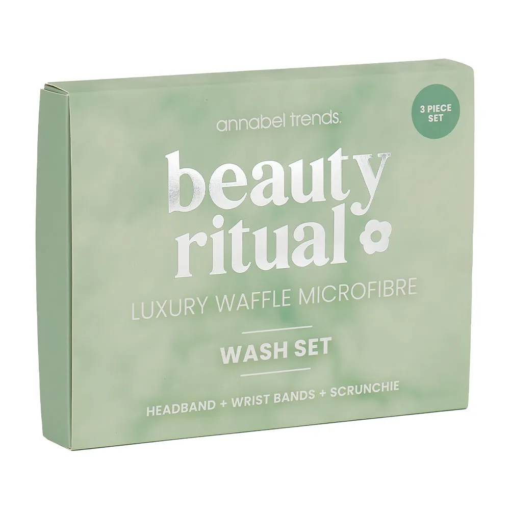 Beauty Ritual - Luxury Waffle Wash Set 3pc