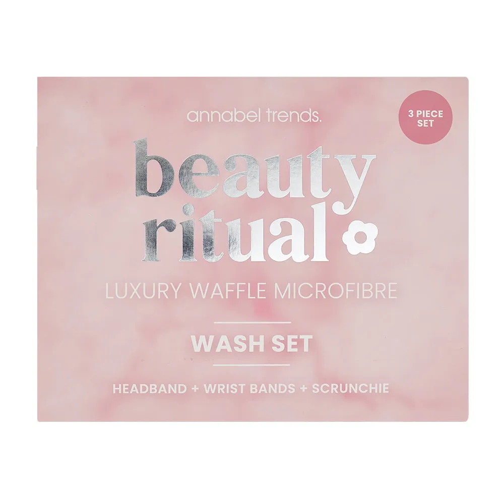 Beauty Ritual - Luxury Waffle Wash Set 3pc