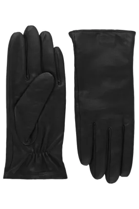 Cashmere-lined Leather Gloves