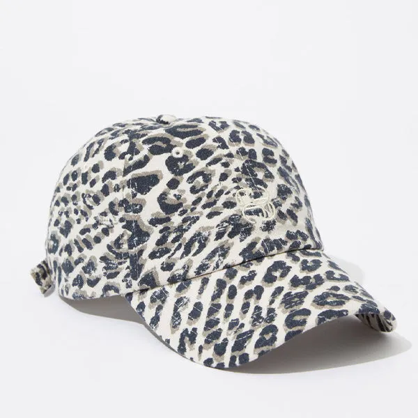 Ceres Monogram Cap - Leopard Print