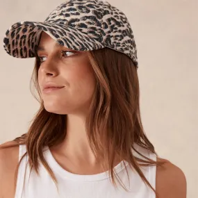 Ceres Monogram Cap - Leopard Print