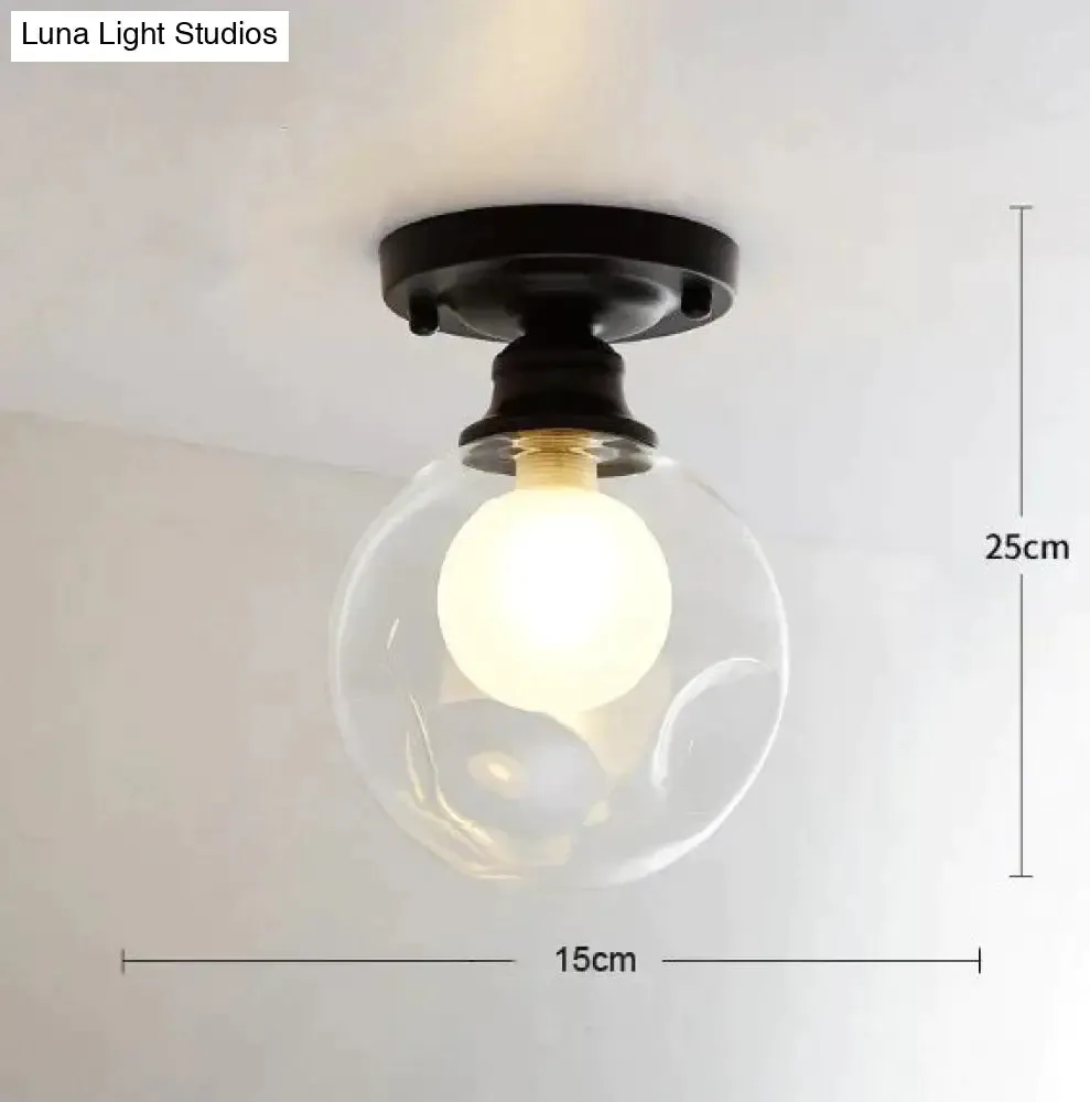 Chana - Modern Minimalist Glass Bulb Lamp Ceiling Lamp