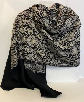 Chetas - Heirloom Indian Wrap - Black