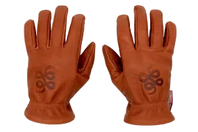 Cognac Buffalo Gloves † Road Roamer