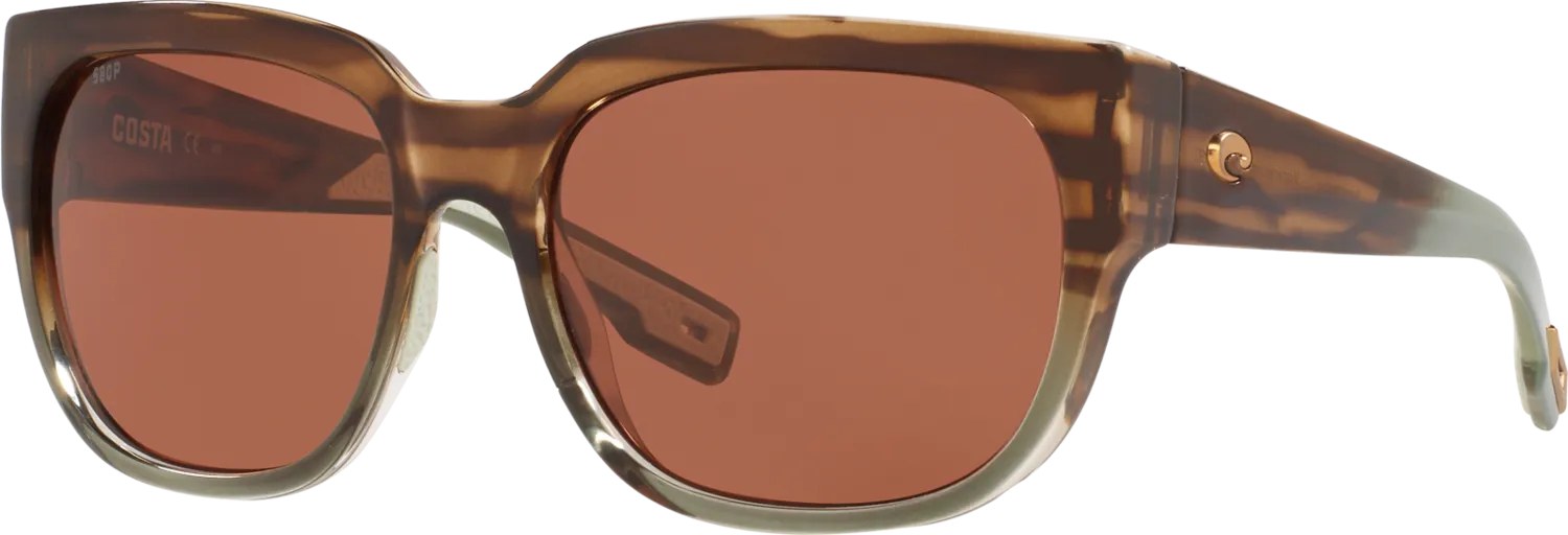 Costa Del Mar Waterwoman II Sunglasses - Shiny Ocean Jade/Copper 580P