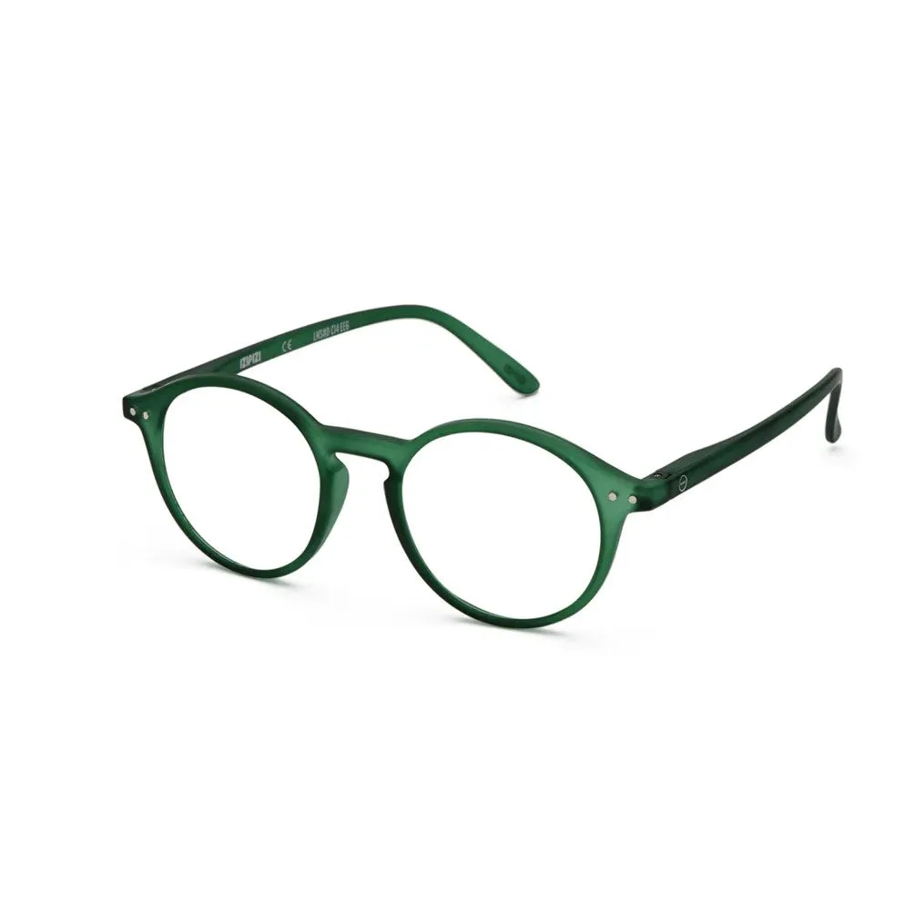 #D Reading Glasses (Green)