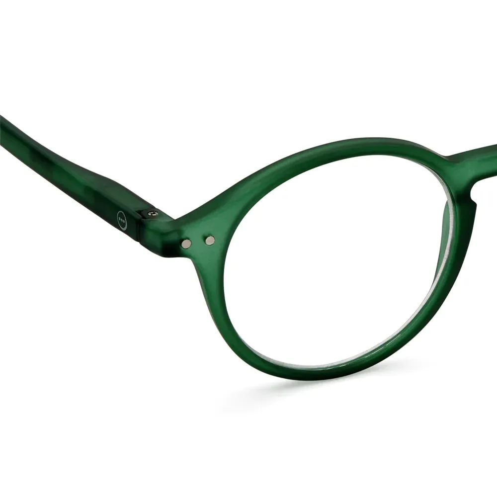 #D Reading Glasses (Green)