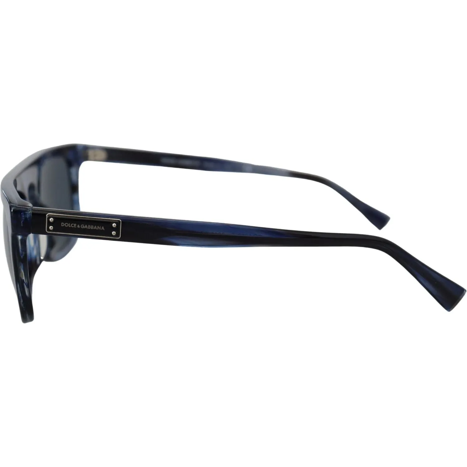 Dolce & Gabbana Elegant Blue Acetate Sunglasses