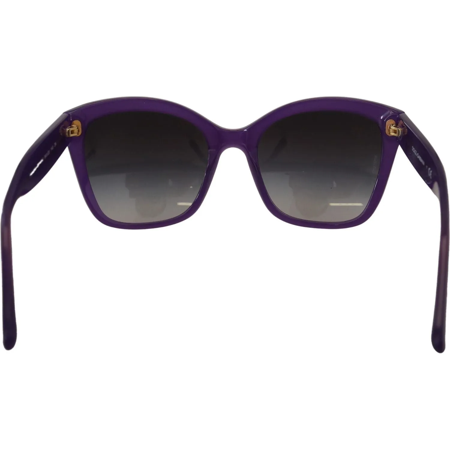 Dolce & Gabbana Elegant Purple Gradient Lens Sunglasses