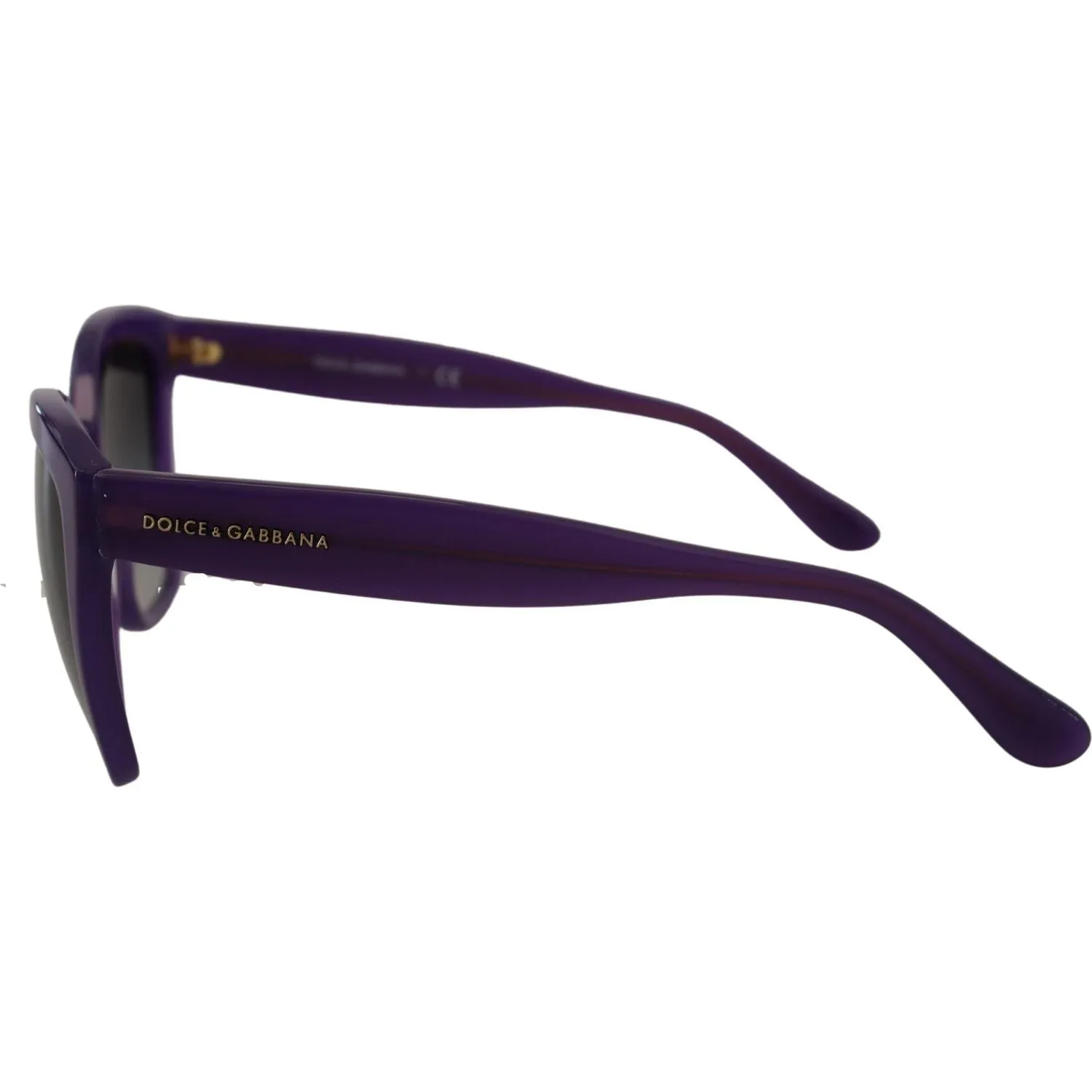 Dolce & Gabbana Elegant Purple Gradient Lens Sunglasses