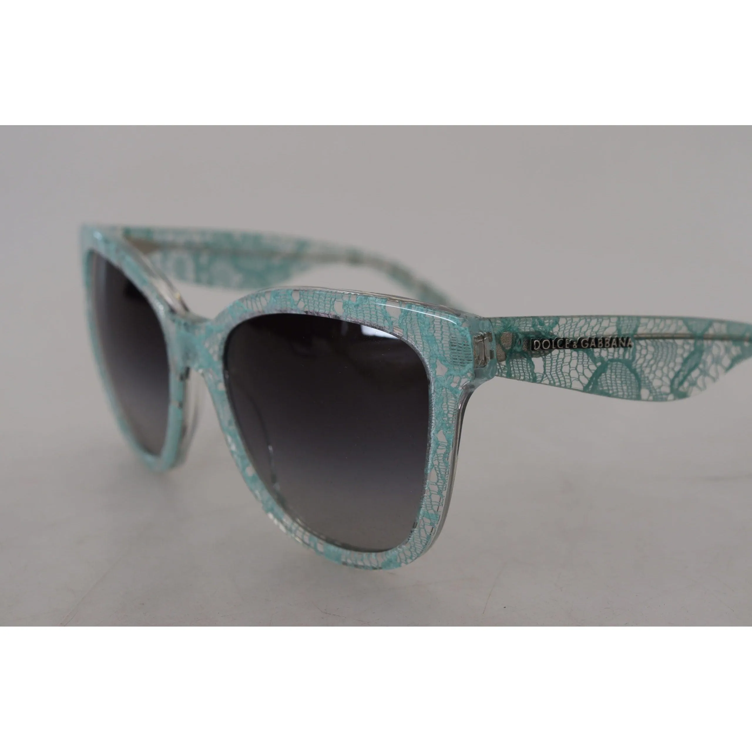 Dolce & Gabbana Elegant Sicilian Lace Designer Sunglasses