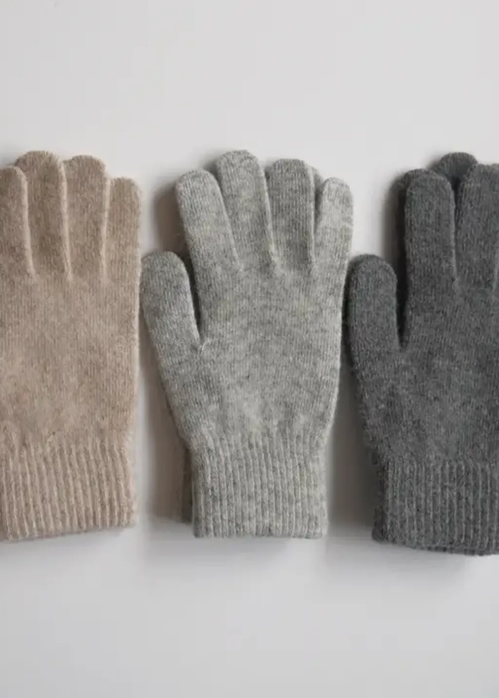 ELMNTL Wool Gloves in Black