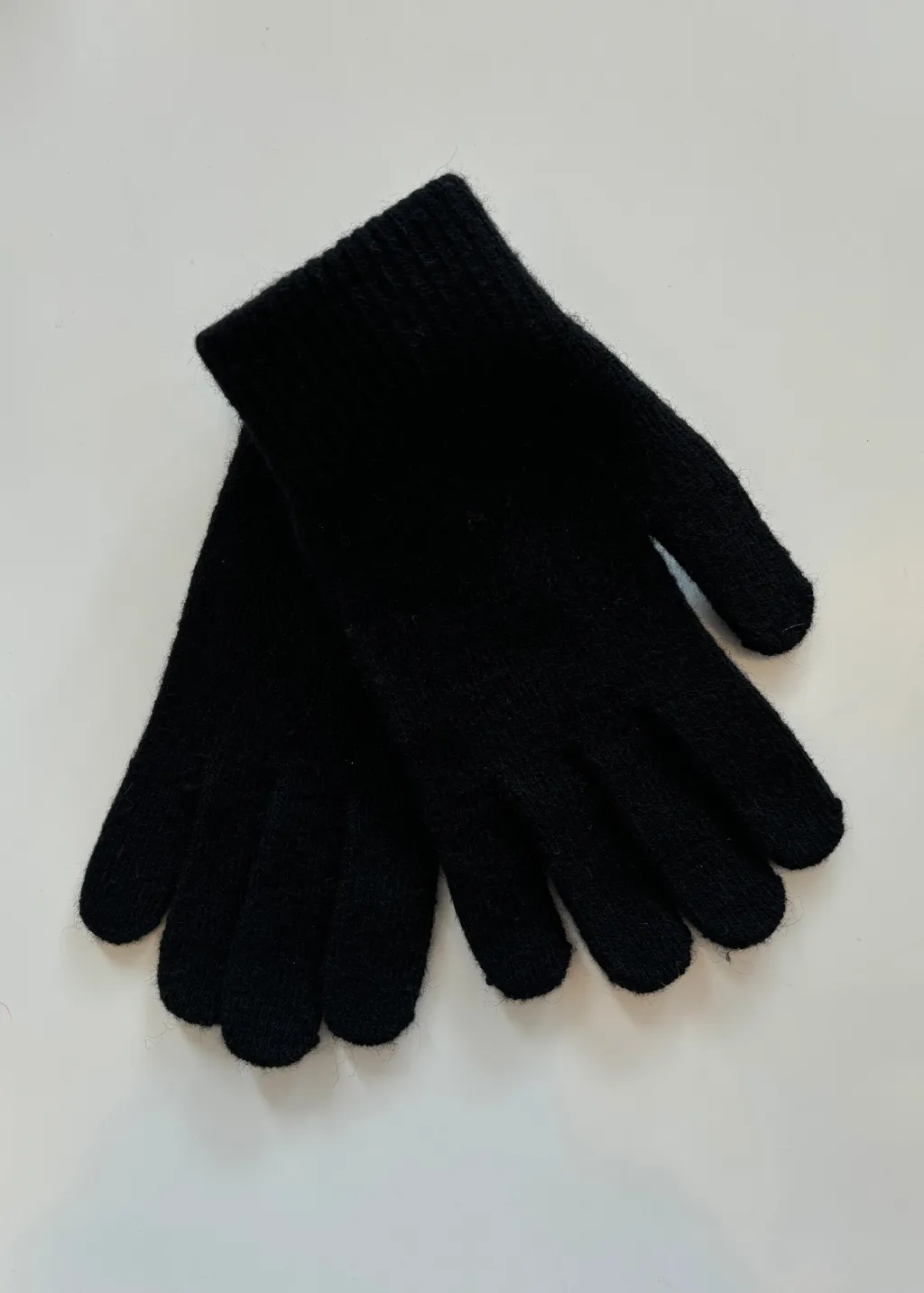 ELMNTL Wool Gloves in Black