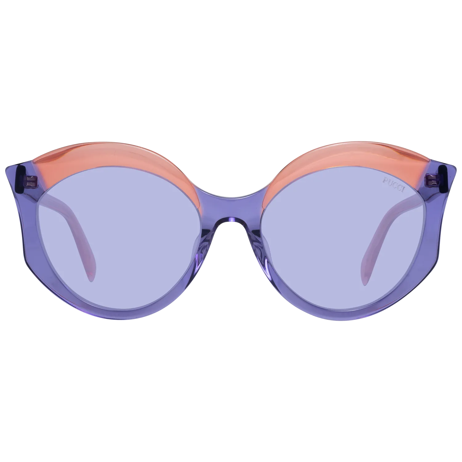 Emilio Pucci Elegant Purple Butterfly Sunglasses