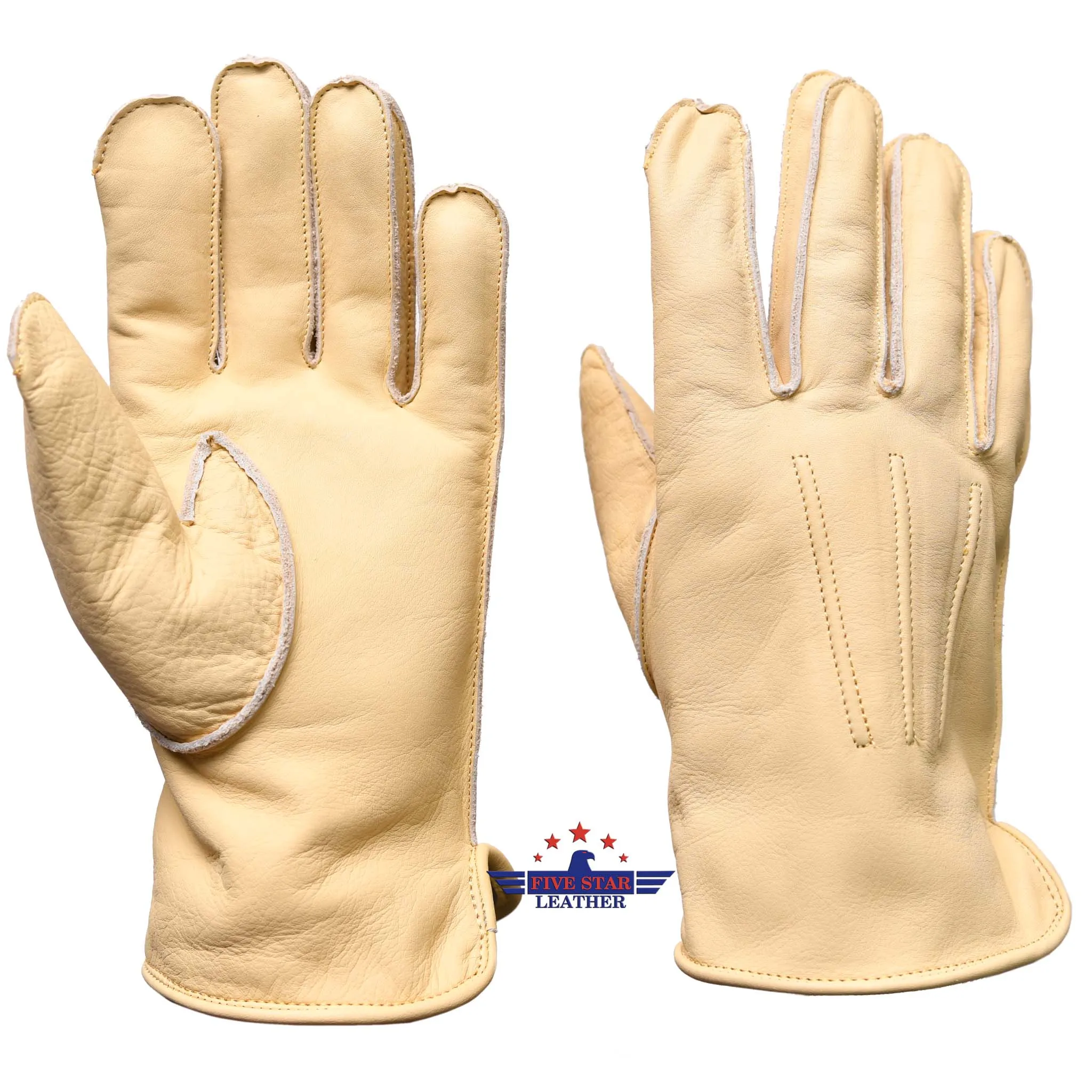 Fivestar leather Aviator Summer Flight Gloves