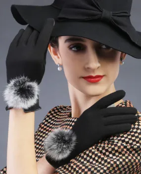 Genuine Rabbit hair Glove