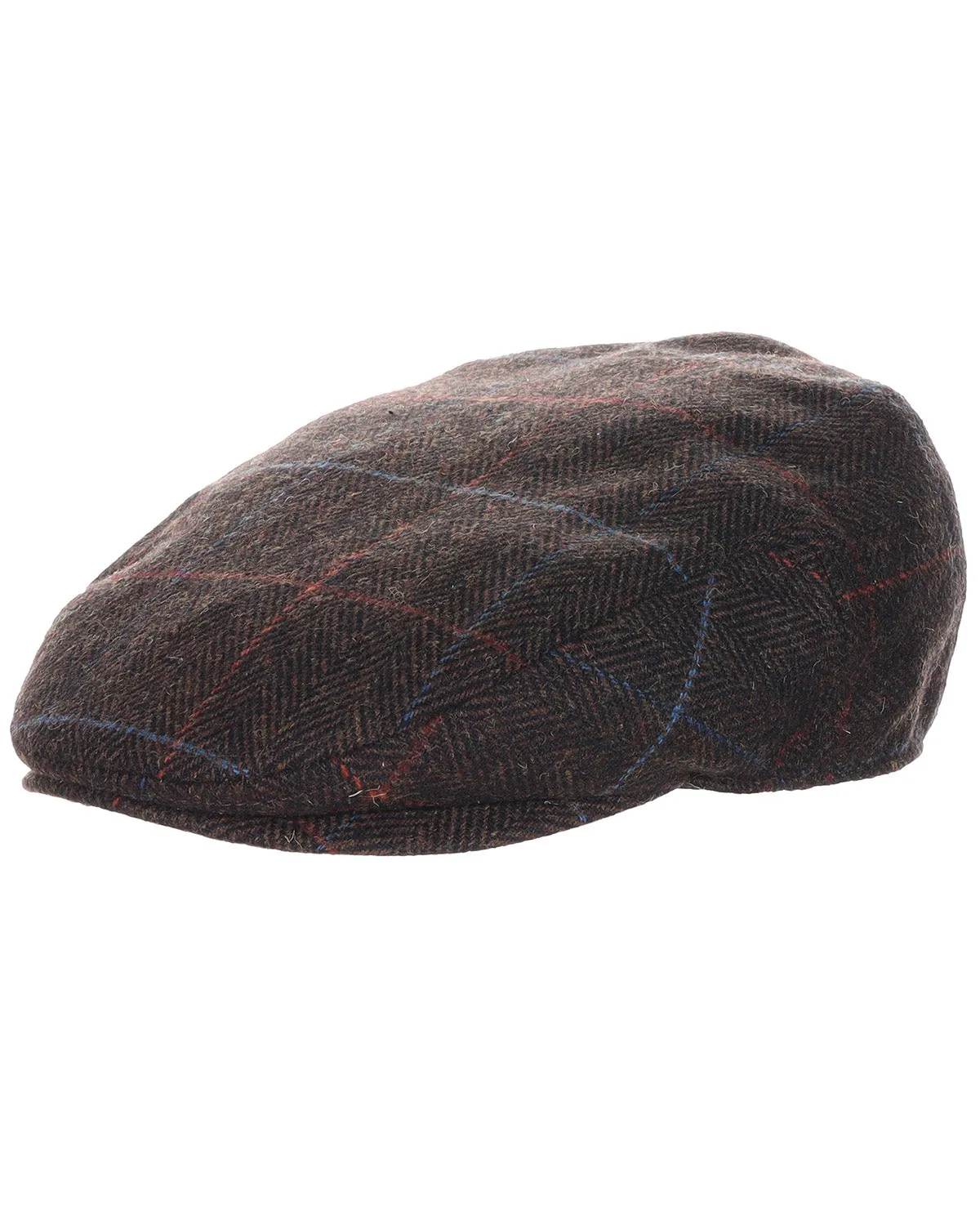 Gibson Brown Wool Blend Herringbone Ivy Cap