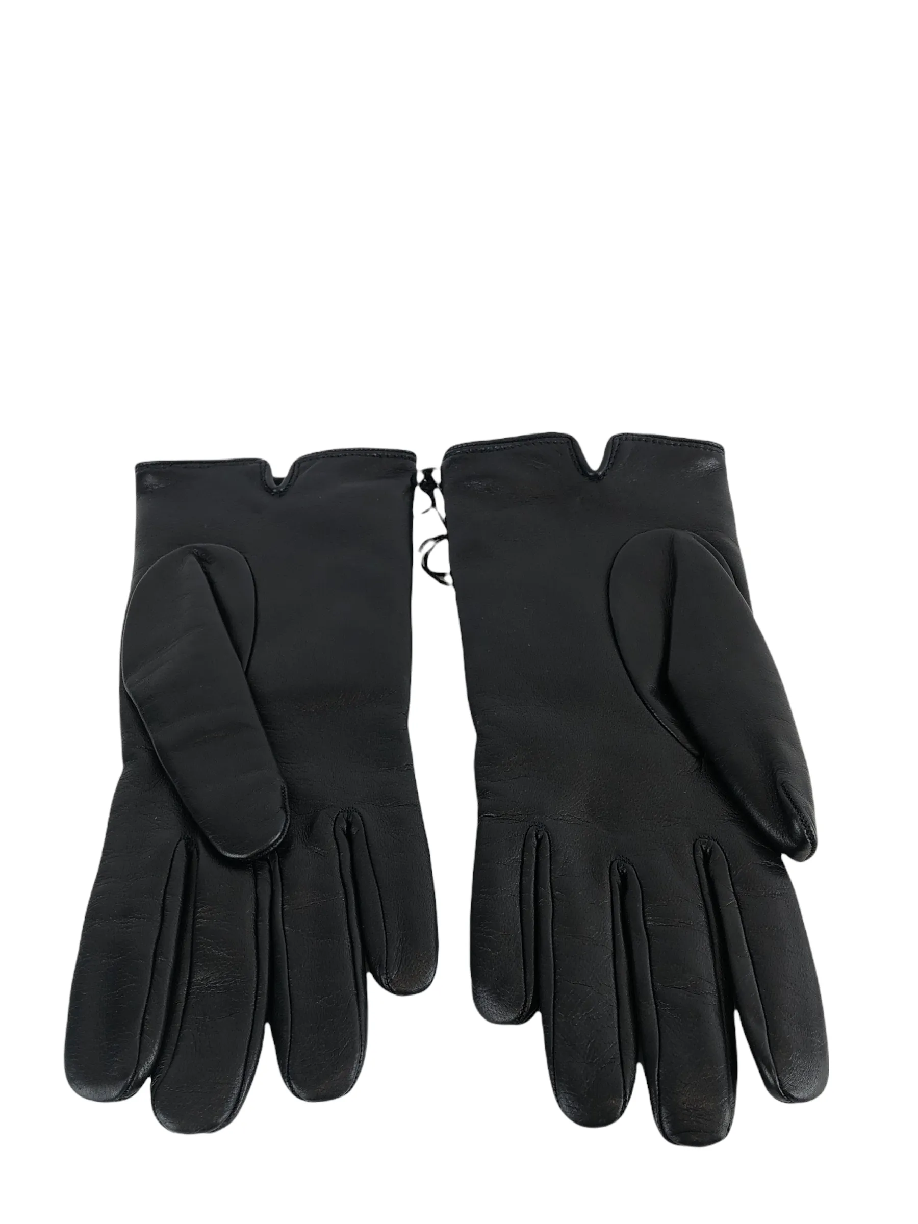 Gucci Black Leather Gloves