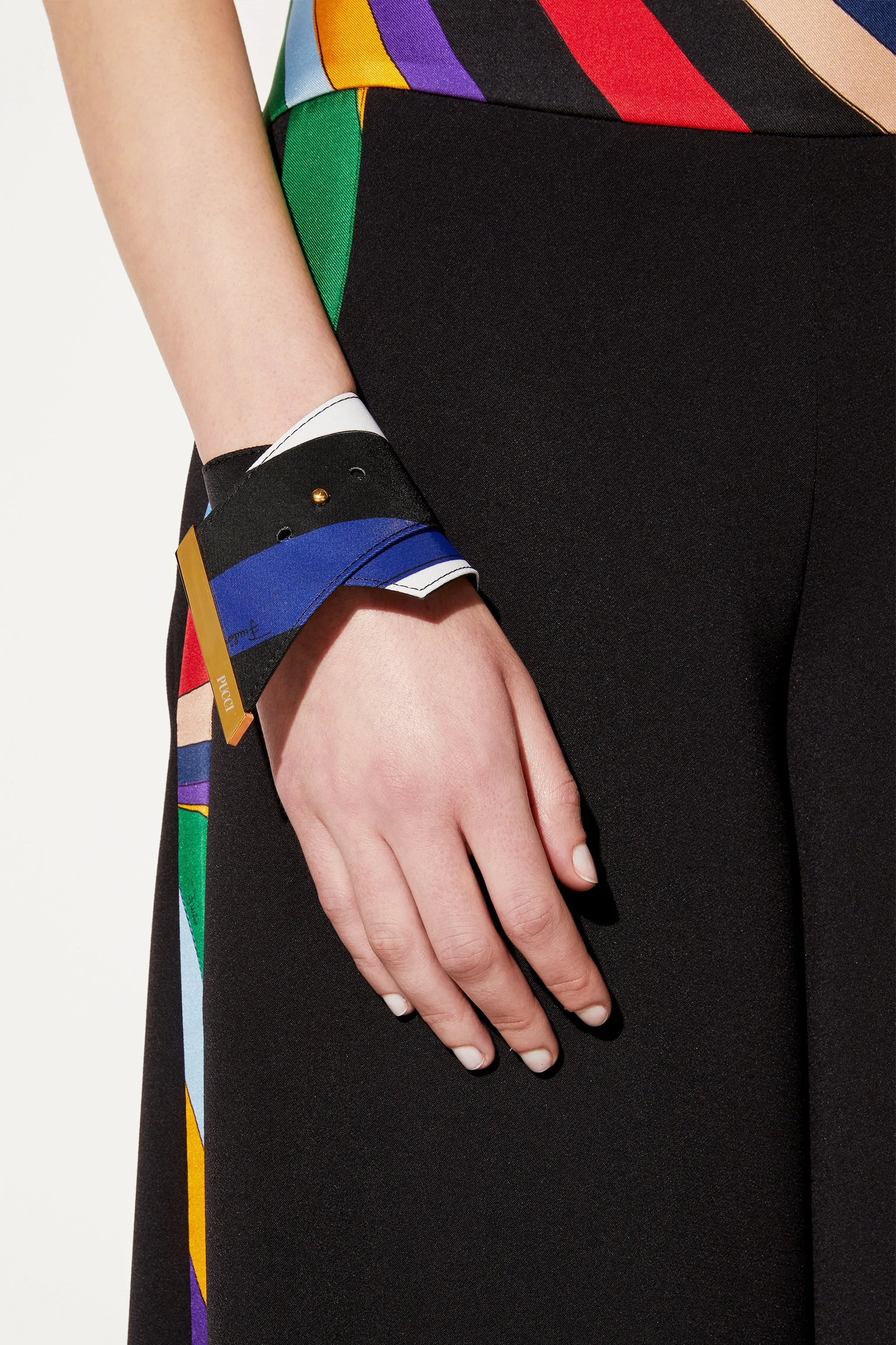 Iride-Print Foulard Bracelet