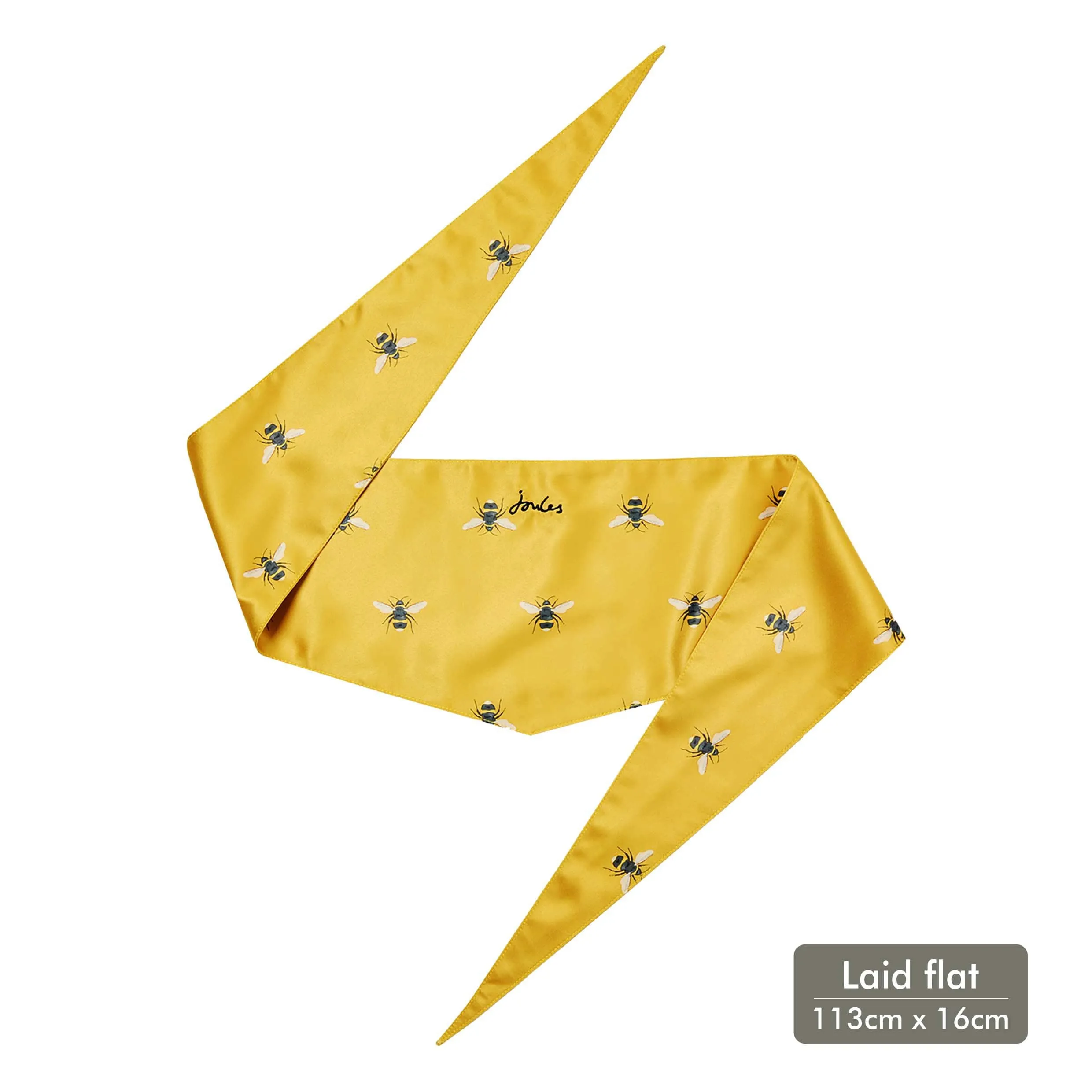 Joules Gold Bee Print Dog Neckerchief