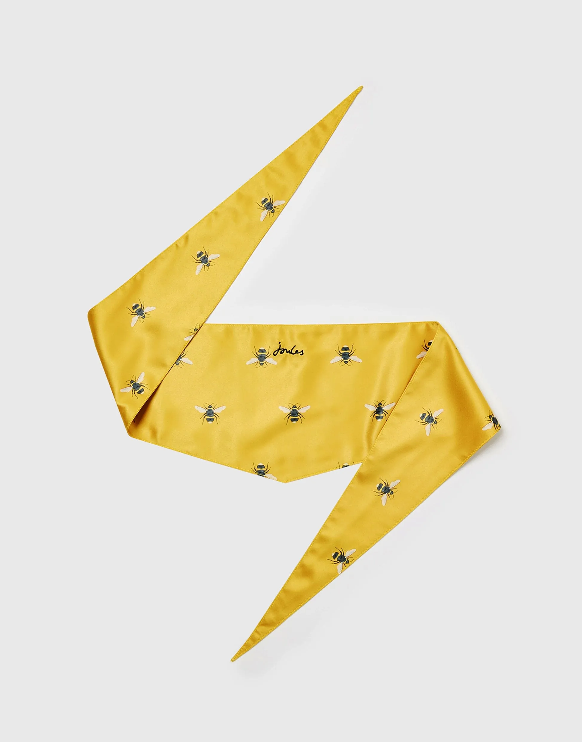 Joules Gold Bee Print Dog Neckerchief