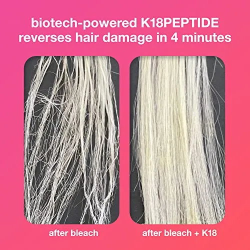 K18 Mini Leave-In Molecular Repair Hair Mask Treatment to Repair Damaged Hair