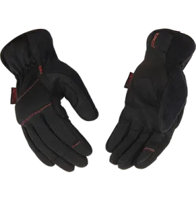 KincoPro 2012 Vented Polyester Fabric Back MiraX2 Suede Synthetic Leather Reinforced Palm Mechanics Gloves (One Dozen)