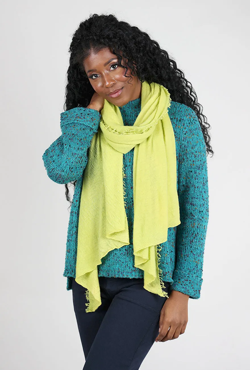 Love Cashmere Scarf, Lime