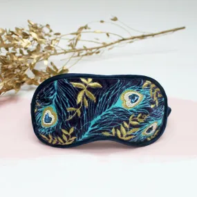 Luxe Peacock Eye Mask