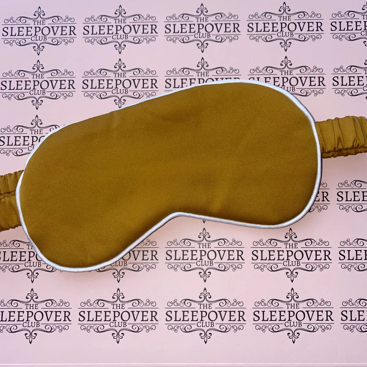 Luxury Personalised Eye Mask - Citrine