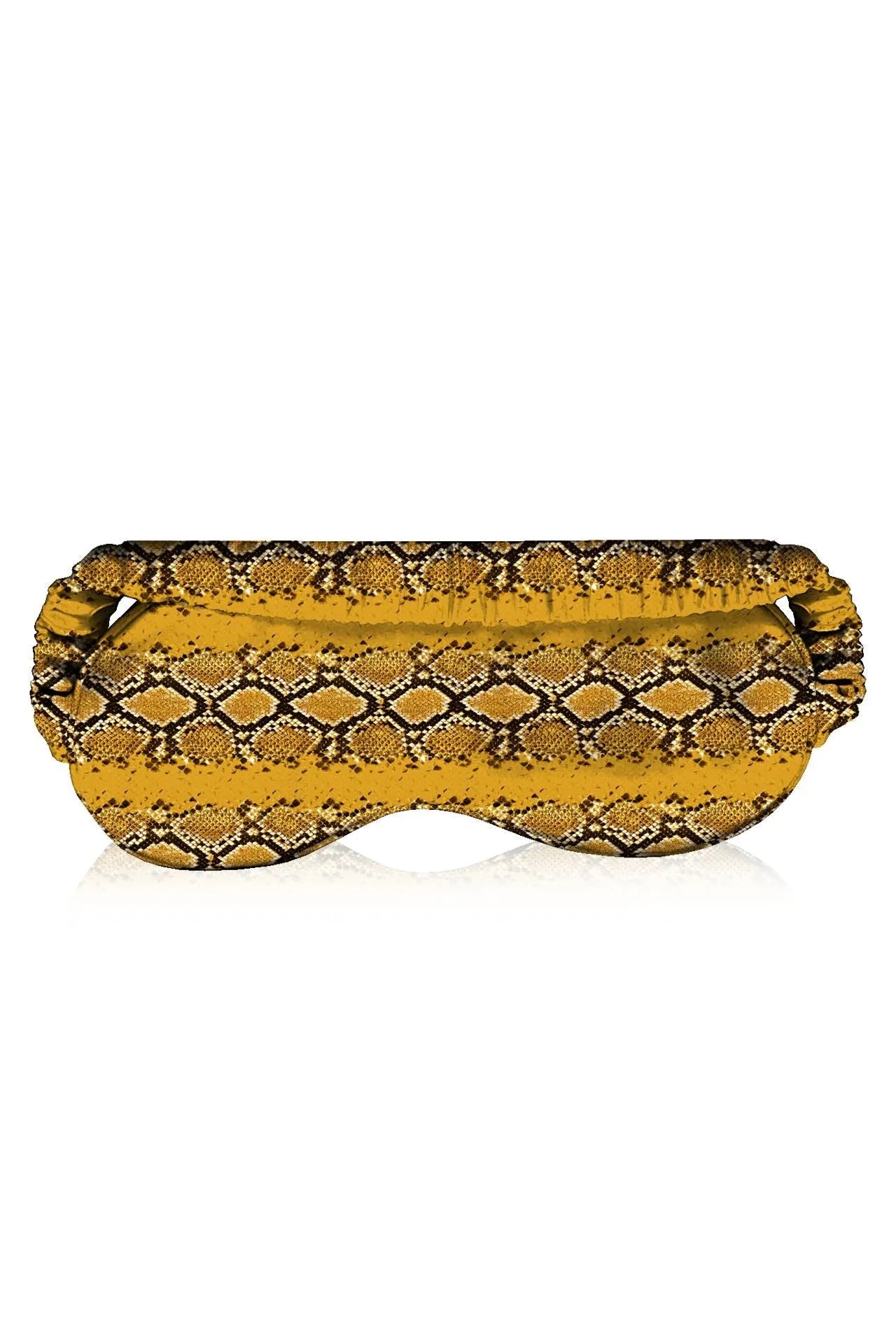 Made with Vegan Silk  Printed Eye Mask