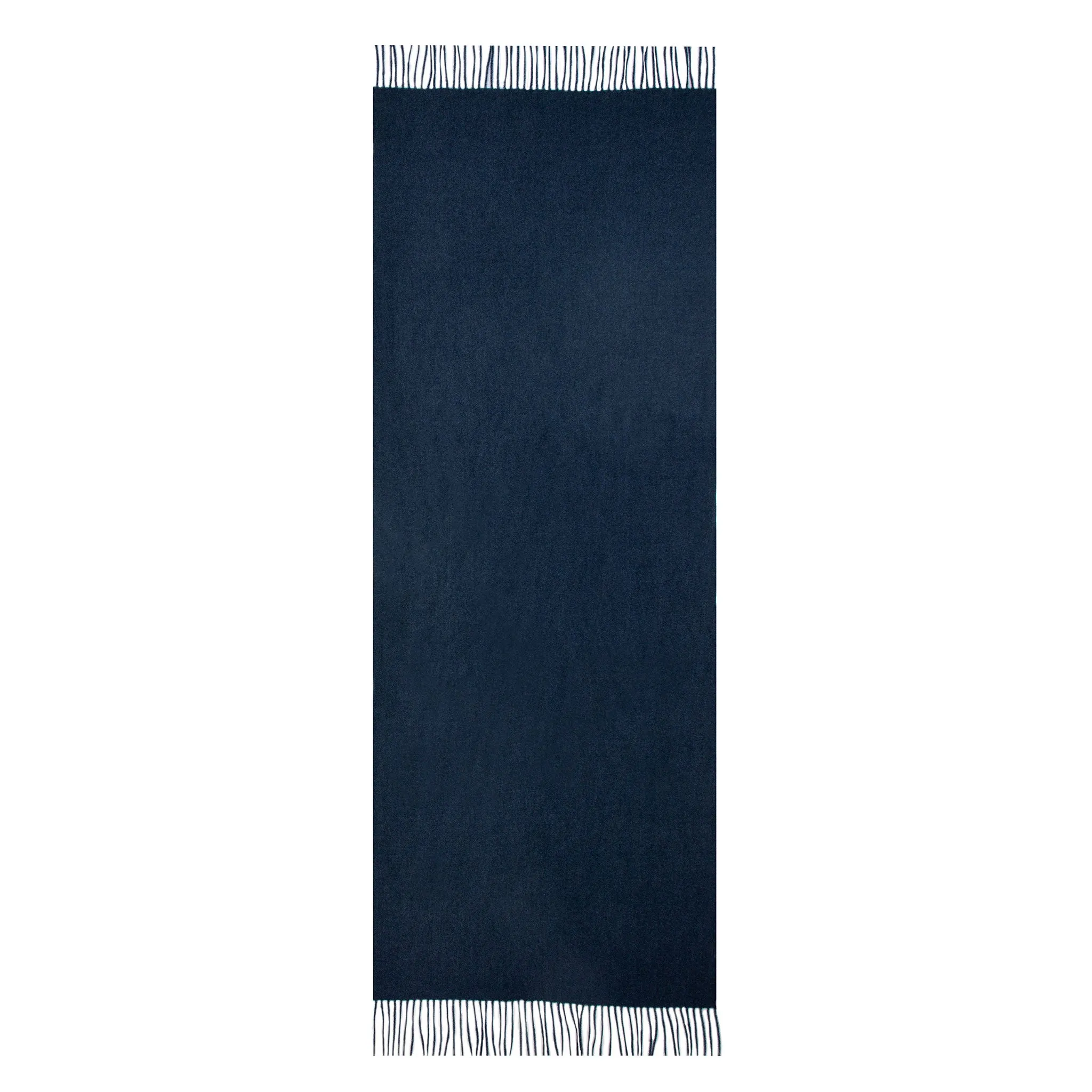 Men’s Reversible Two-Tone Scarf with Tassels