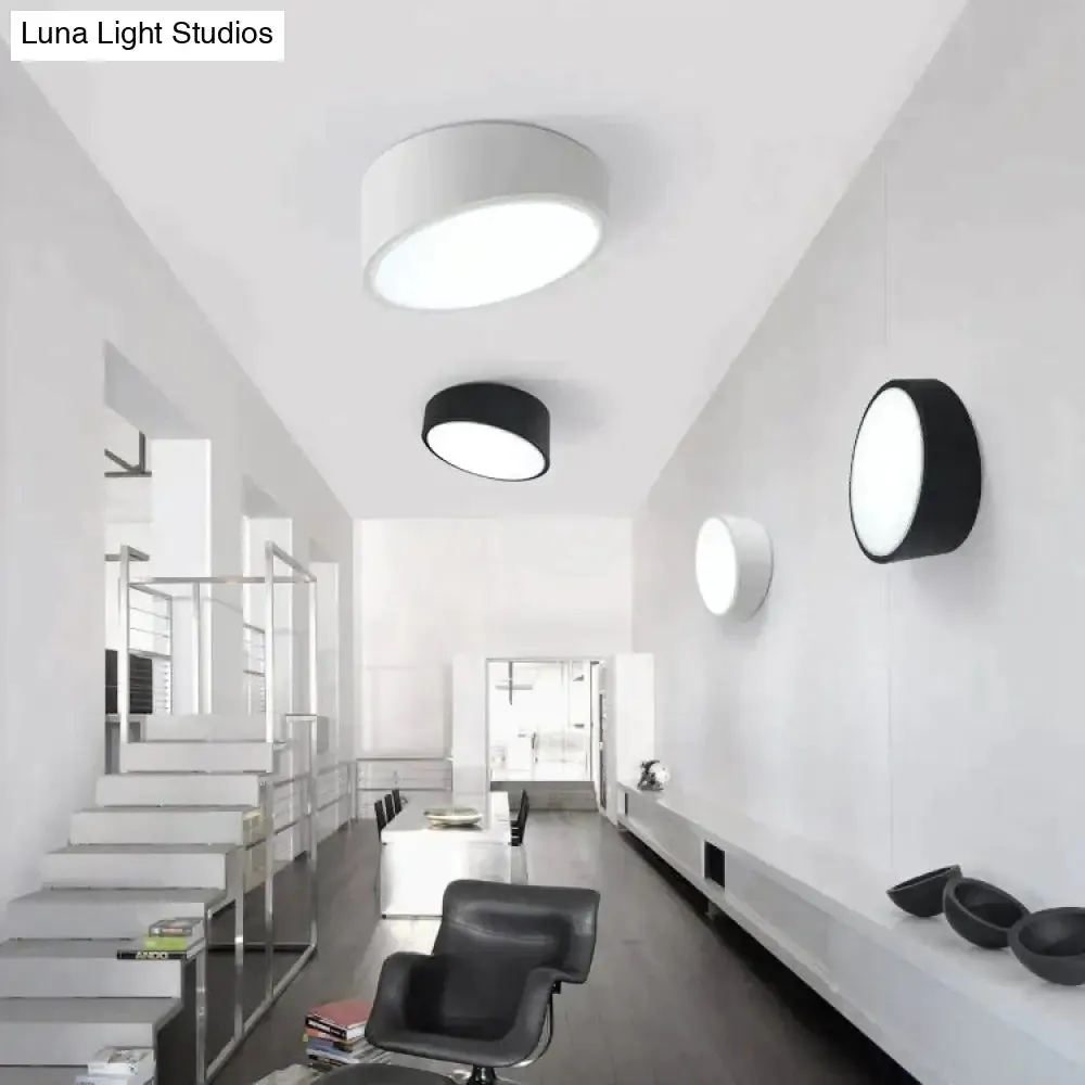 Modern Minimalist LED Ceiling Lamp for Living Room and Bedroom