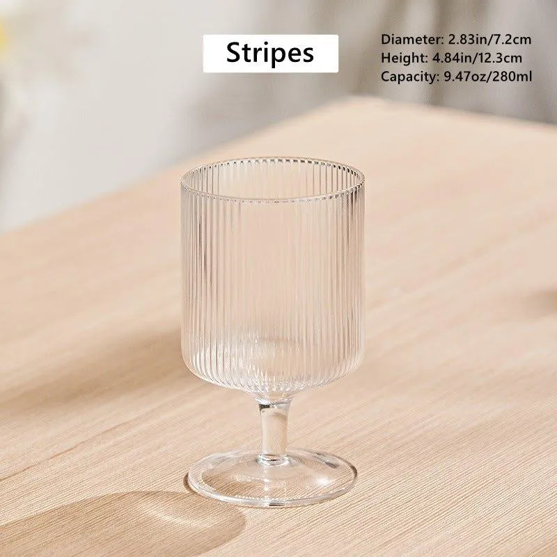 Modern Style Wine Glasses Pairs