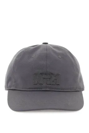 N.21 baseball cap with logo