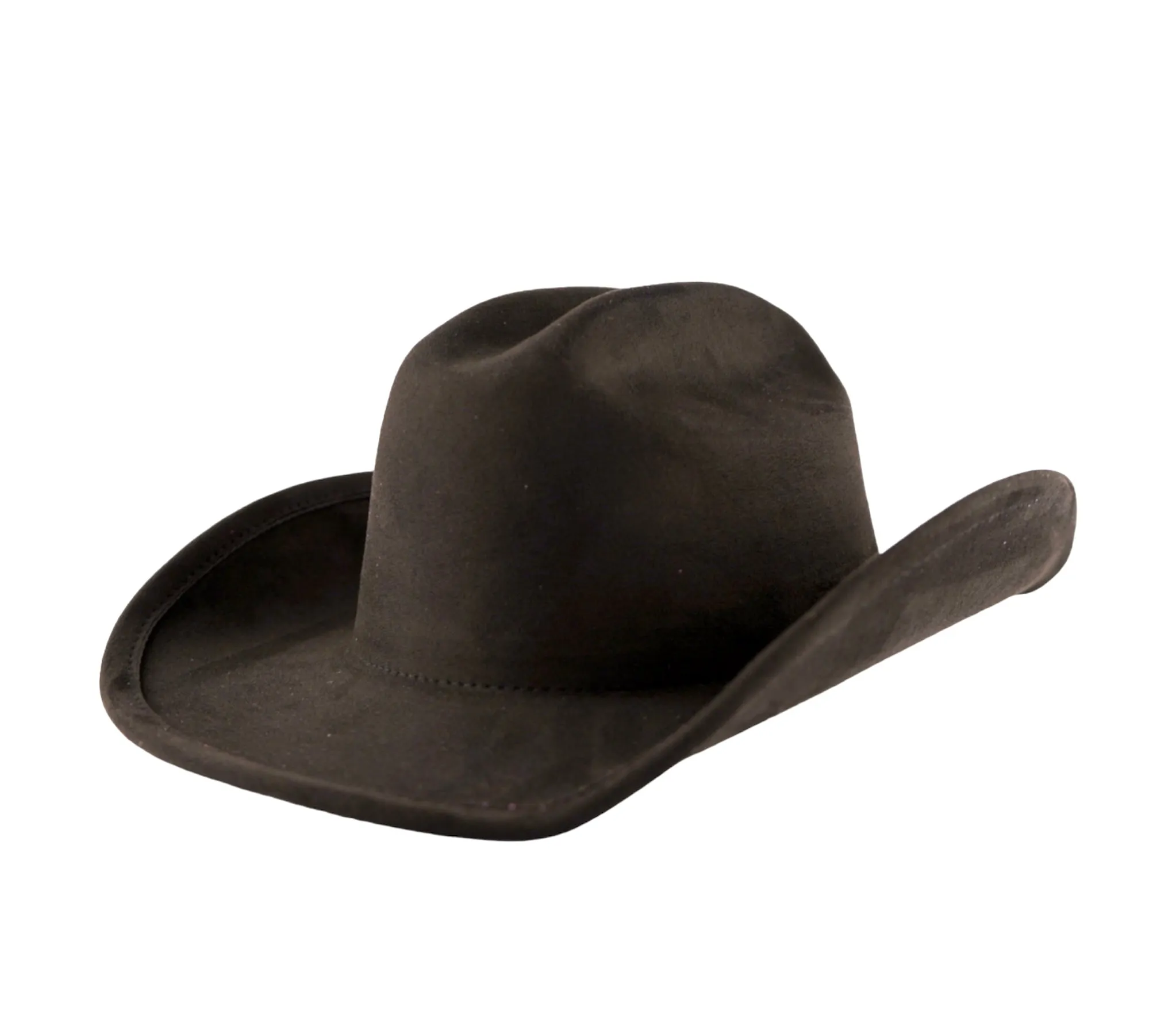 Nashville Suede Cowgirl Hat - Black