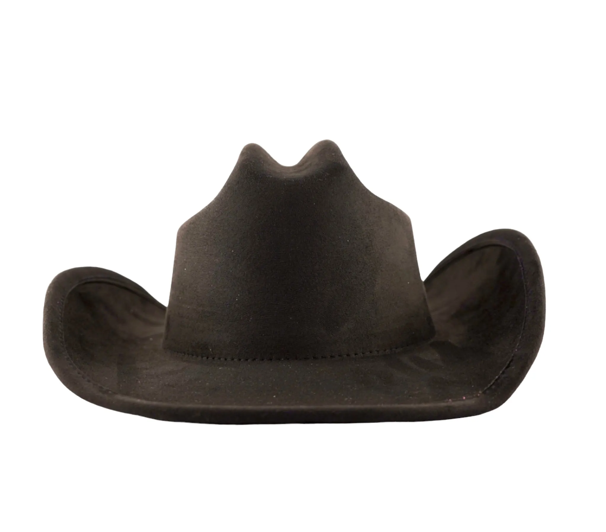 Nashville Suede Cowgirl Hat - Black