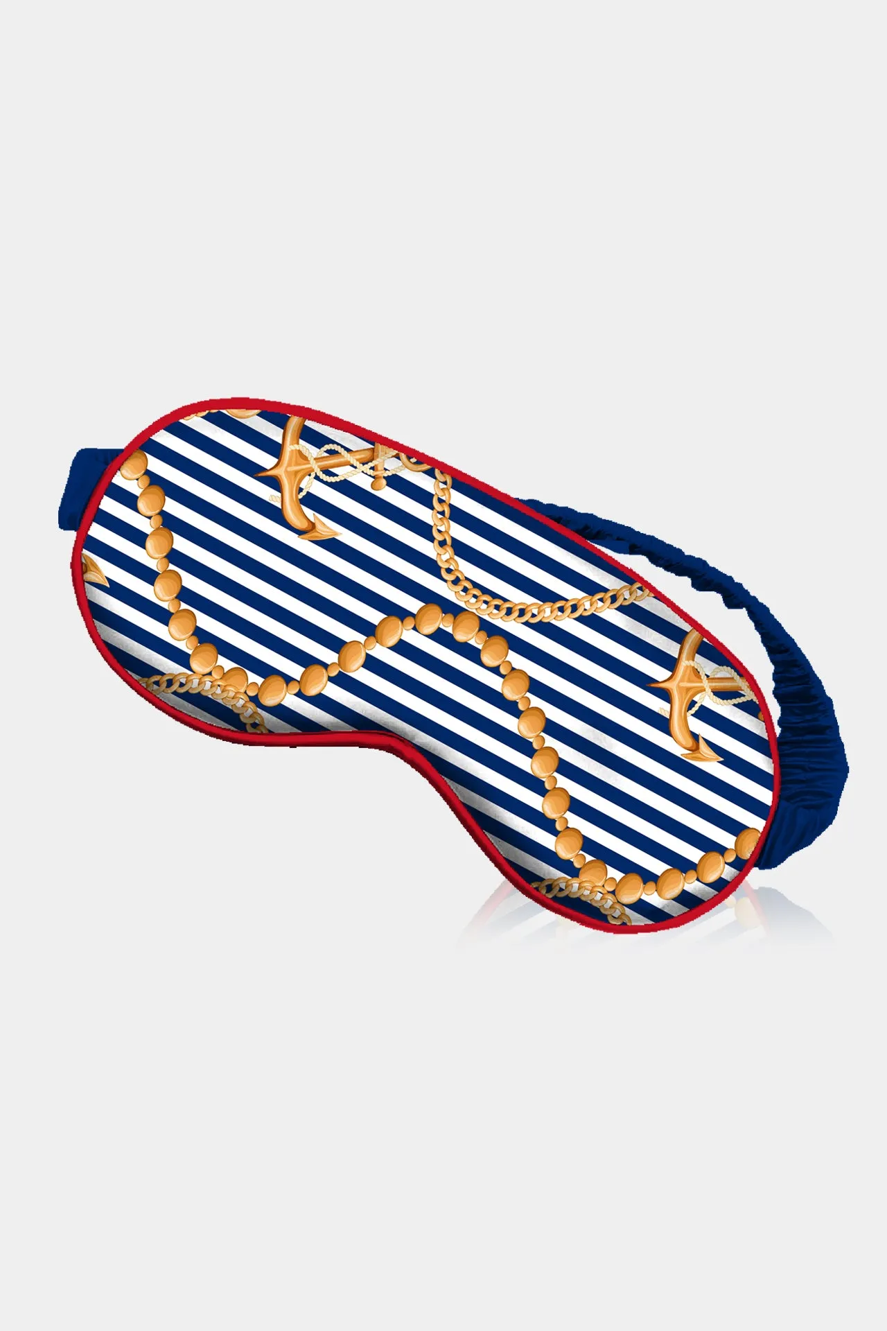 Nautical Stripe Luxury Eye Mask