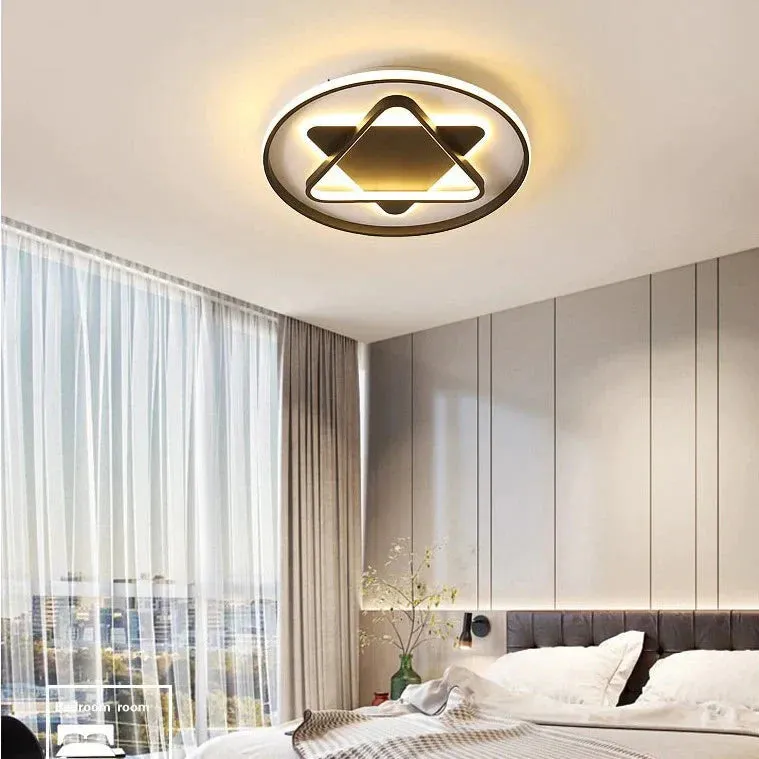 Nordic Minimalist Five-pointed Star Light Bedroom Ceiling Lamp