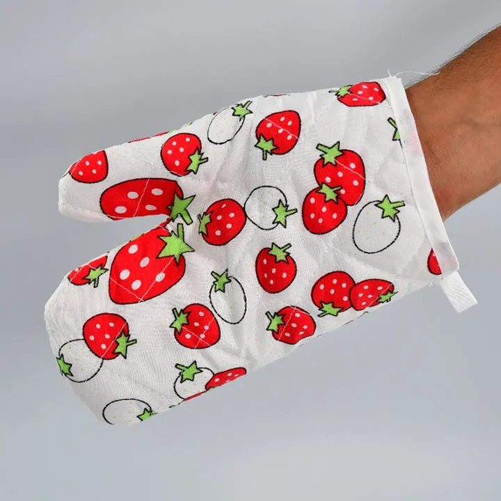 Oven Mitt And Pot Holder Gloves - one piece