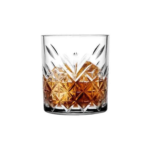 Pasabahce Timeless Double Old Fashioned Glasses - Set of 4 - 345ml