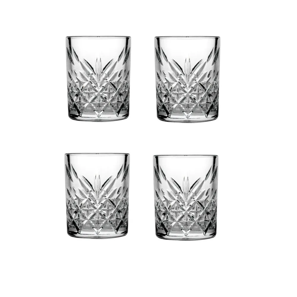 Pasabahce Timeless Shot Glasses - Set of 4 - 60ml