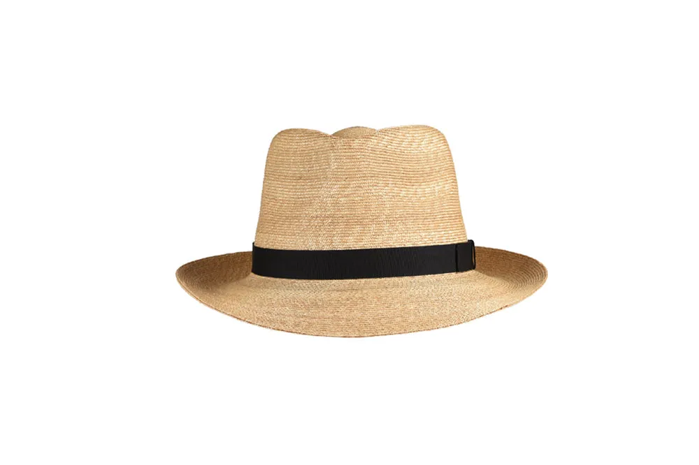 Peter Beaton Sankaty Hat - Leghorn Straw